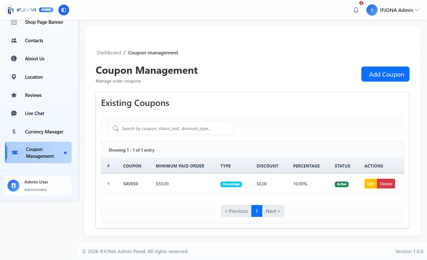 Ifjona E-commerce Marketplace screenshot 6